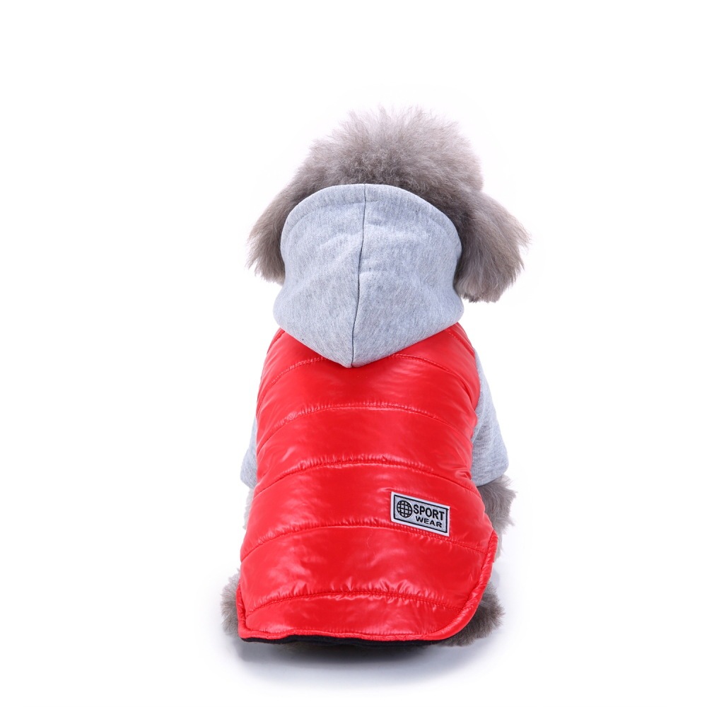 Manteau d'hiver pour chien en coton réfléchissant – Image 8