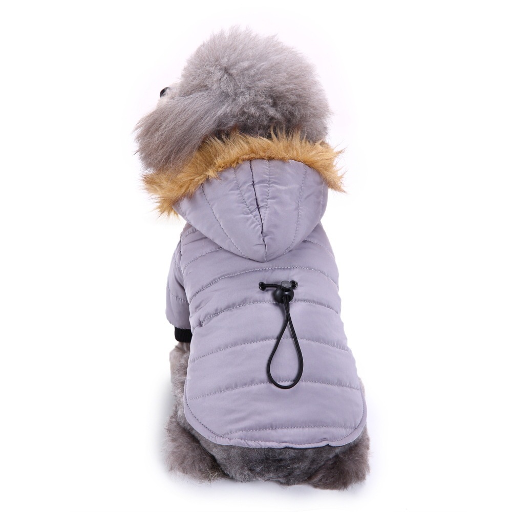 Manteau d'hiver pour chien en coton réfléchissant – Image 2