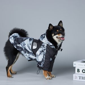 Manteau chaud coupe-vent pour grand chien - Hiver